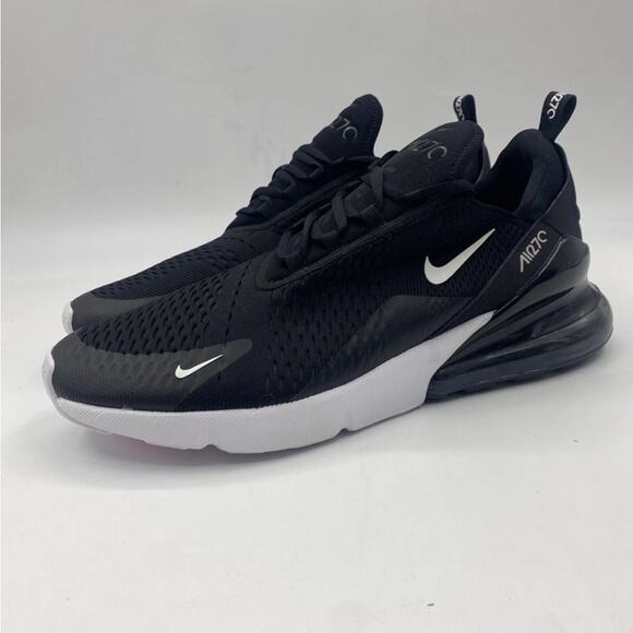 Nike Air Max 270 Black White Casual Shoes AH8050-002 Men’s Size 11 - Picture 2 of 4